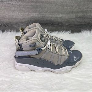 Nike Air Jordan 6 Rings 'Cool Grey' 2019 Sneakers Size 8 US
